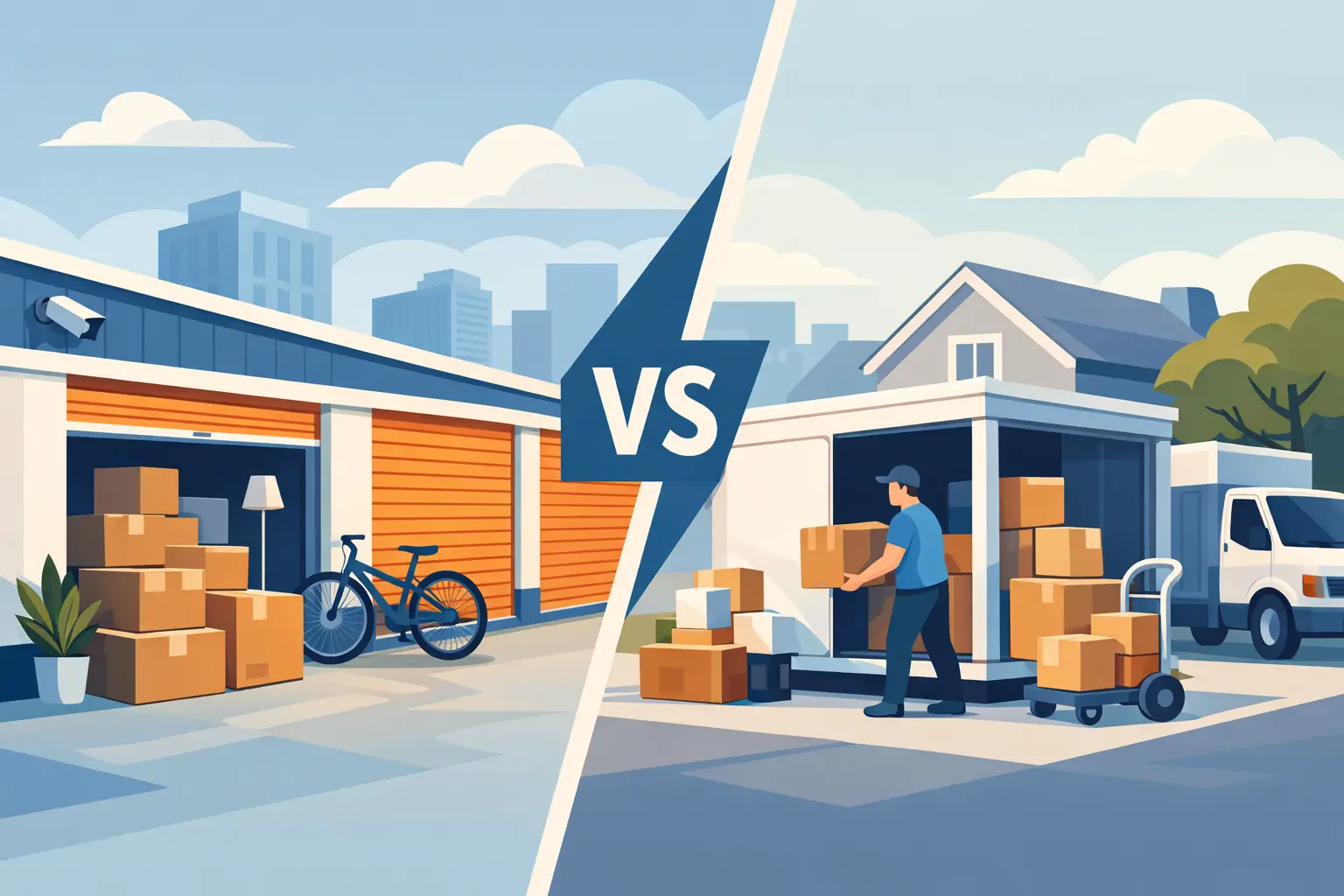 Self Storage Versus Moving Pods Compared